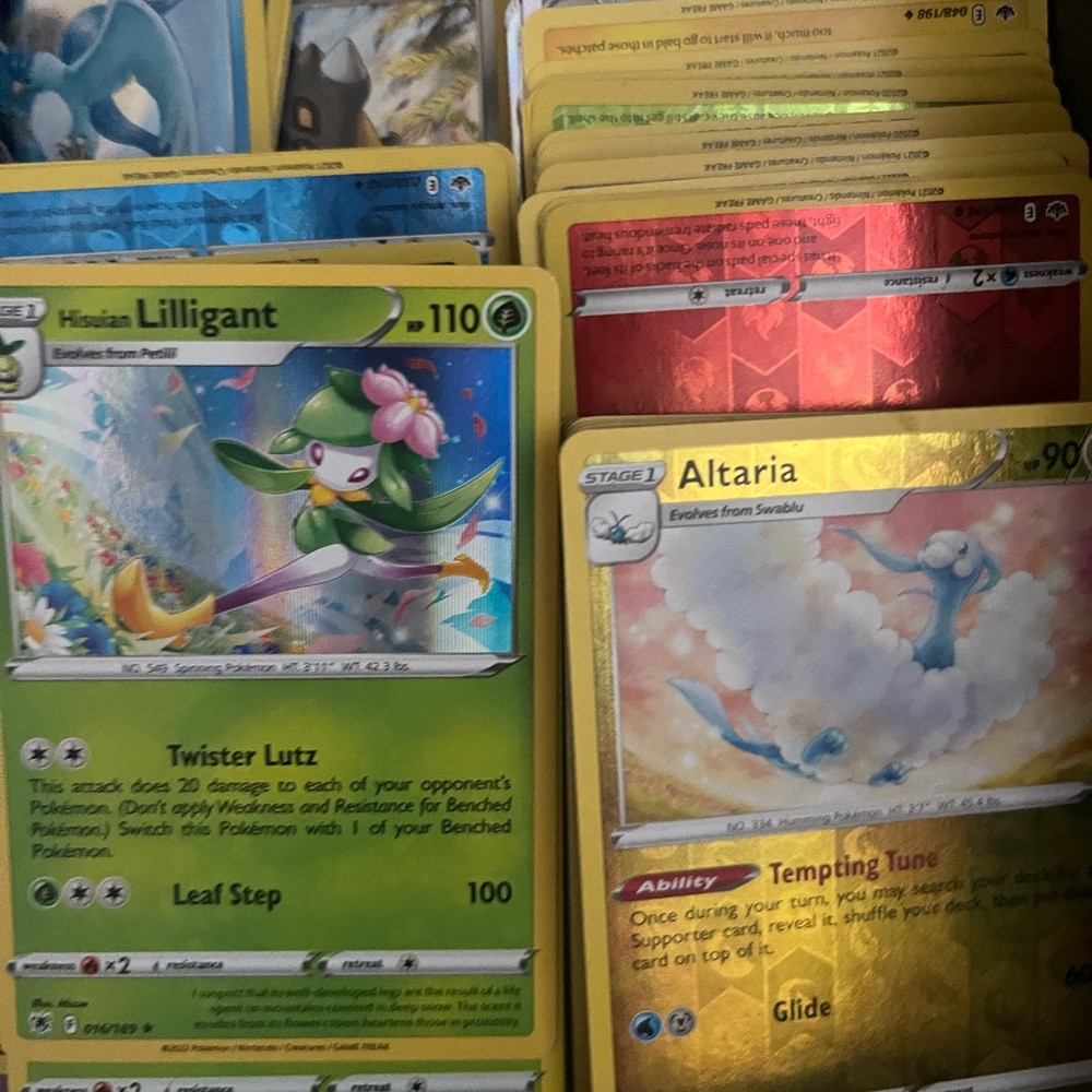 Pokemon Cards - multiple sets, types, rarities